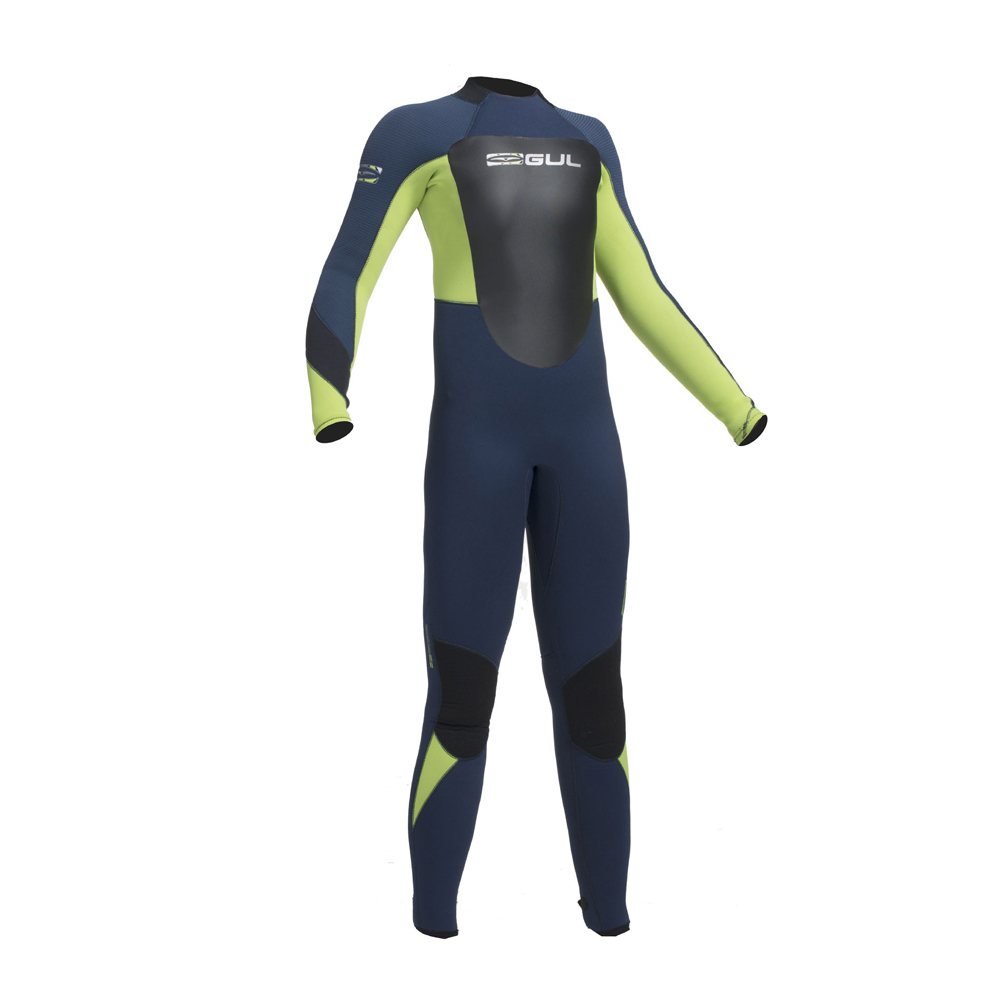 Gul Response Junior Backzip Winter 5/3 Wetsuit Navy/Lime 2017