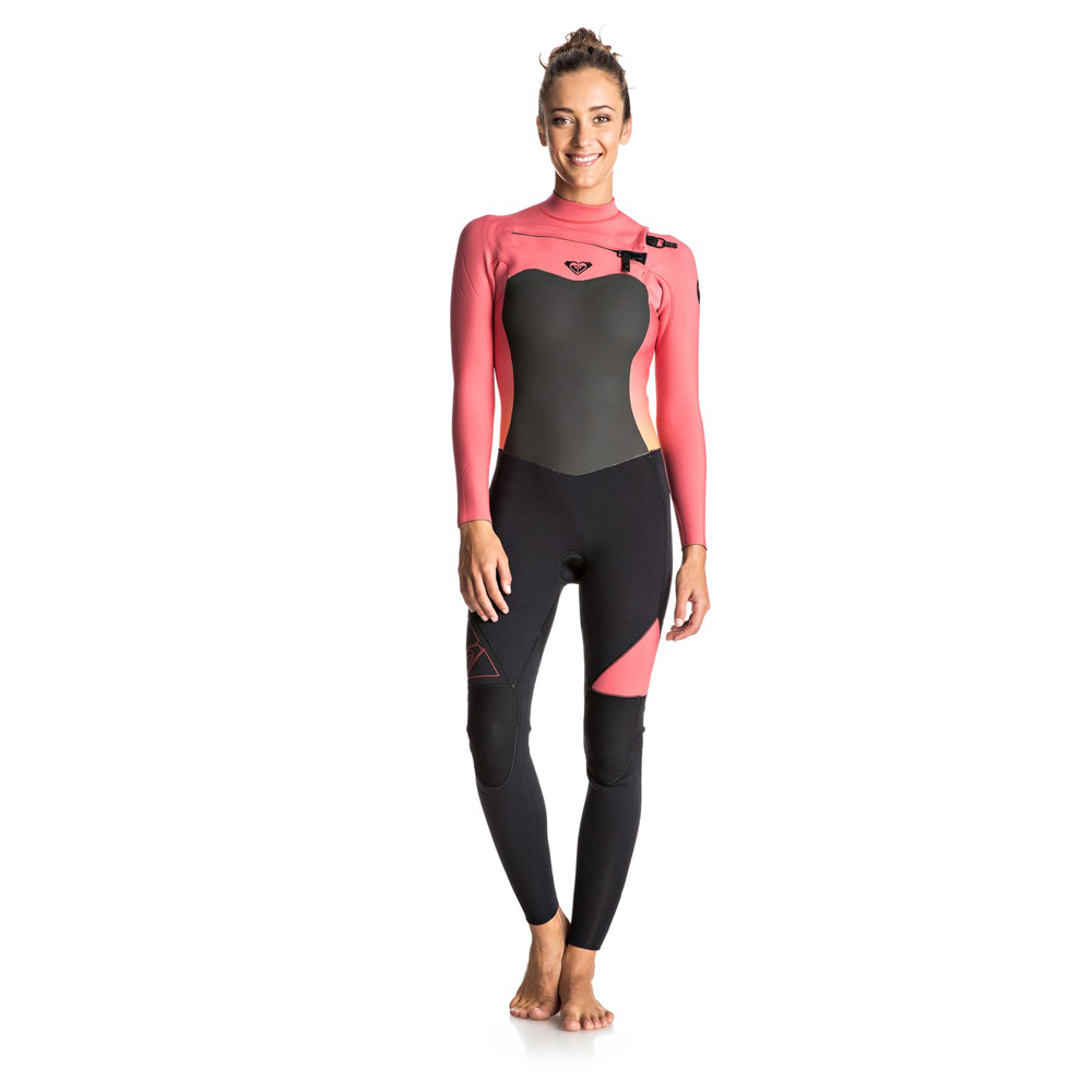 Roxy Syncro Chest Zip GBS 3/2 Summer Wetsuit (Paradise Pink MLRO