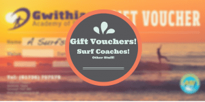 Surfing Gift Vouchers