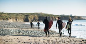 Choosing your first surfboard and wetsuit