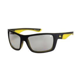 Quiksilver Hideout Sunglasses (Matte Black / Yellow - XKKG)