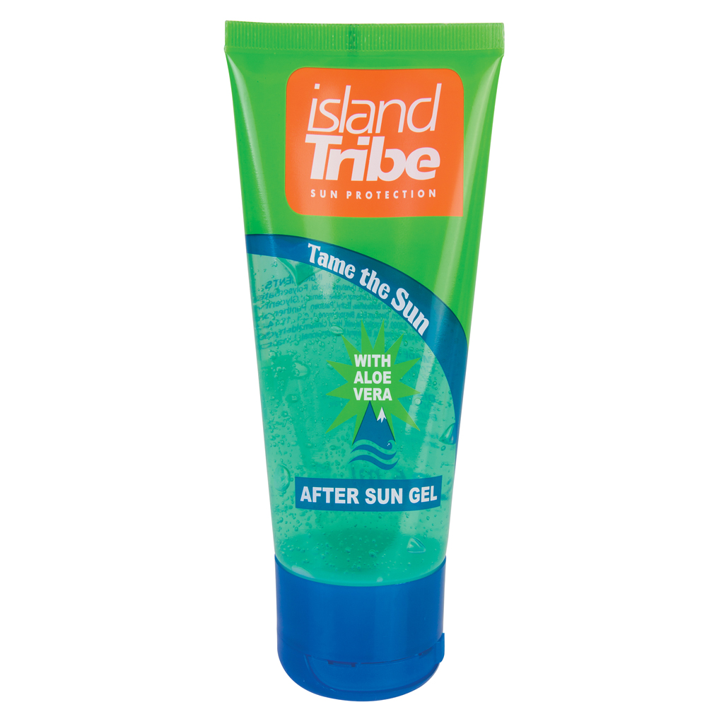 Island Tribe Aftersun Gel with Aloe Vera 125ml Gwithian Academy of