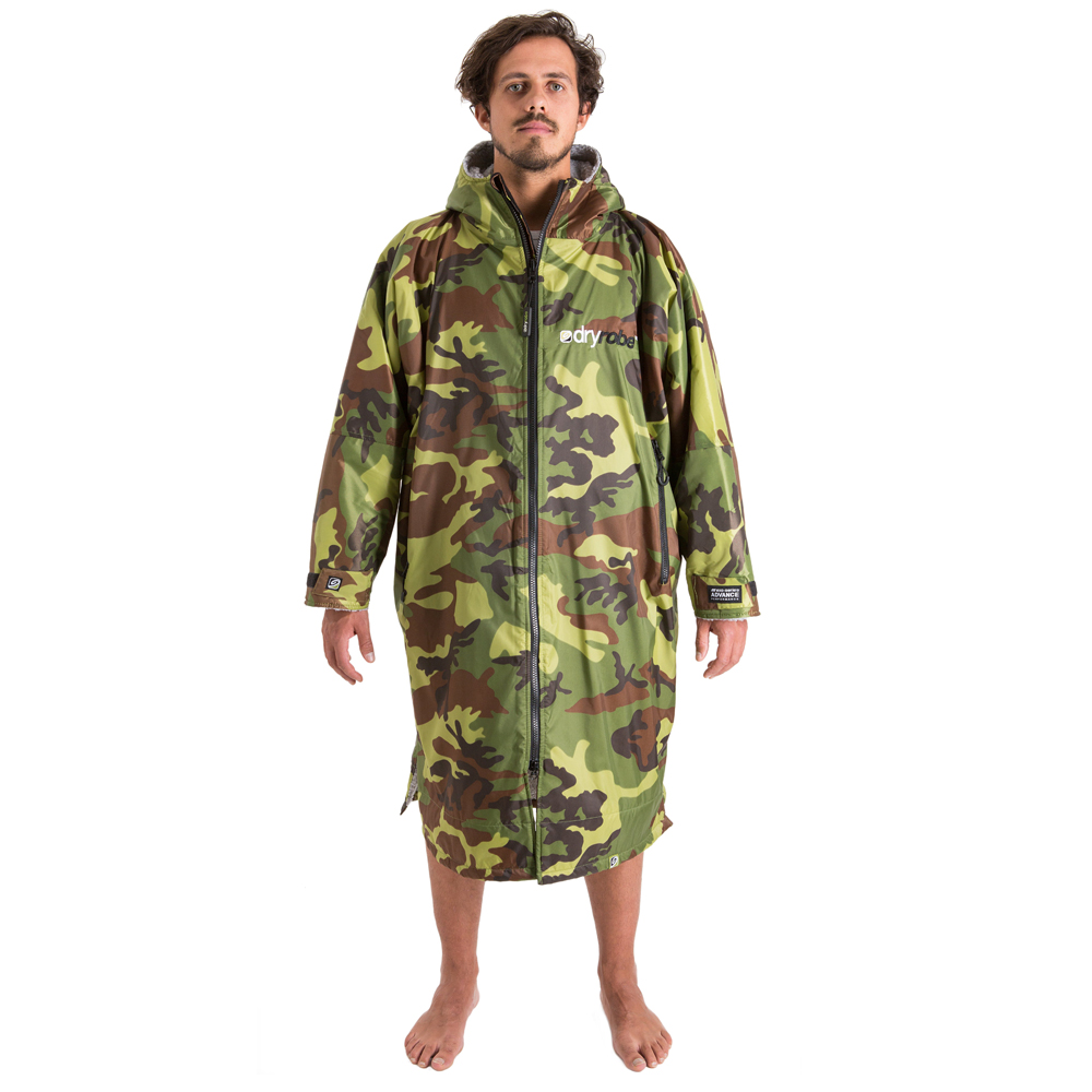 camo changing robe